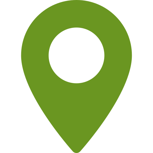 Green location pin icon representing service areas for McIsaac Lawncare's tree care and outdoor services.